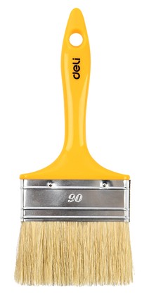 DELI πινέλο βαφής DL509138 με φυσικές τρίχες, πλαστική λαβή, 90mm