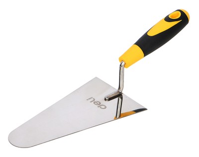 DELI μυστρί DL509322 με αντιολισθητική λαβή, ανοξείδωτο ατσάλι, 180mm