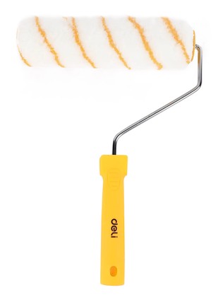 DELI ρολό βαφής τοίχου DL509619 με λαβή, ακρυλικό, 12mm, 230mm