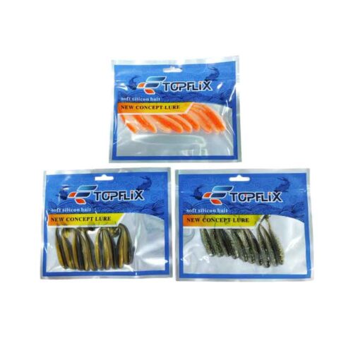 Σιλικονούχα Δολώματα Ψαρέματος 7.5cm- Fishing bait