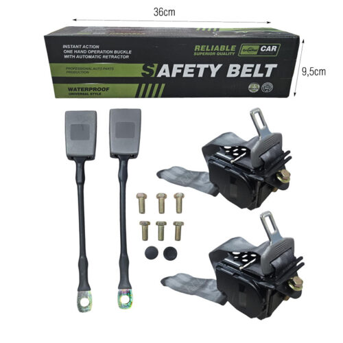 GrowPal Ζώνη Ασφαλείας Αυτοκινήτου με Αυτόματο Μηχανισμό - Car Safety Belt with Automatic Retractor