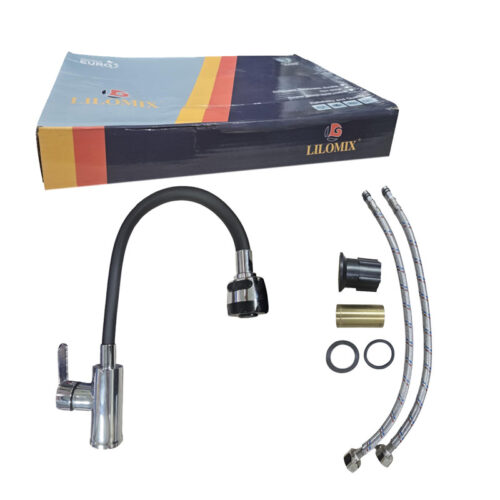 Μπαταρία Κουζίνας με Εύκαμπτο Λαιμό - Kitchen Faucet with Flexible Spout