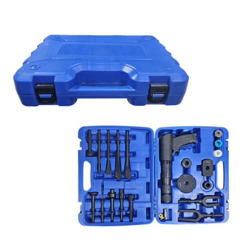 Πνευματικό Σφυρί 250mm με Ανταλλακτικά και Μύτες σε Βαλίτσα - Air Hammer with Accessories and Chisels in Case