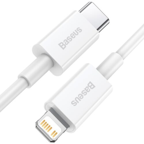 BASEUS Cable Type-C - Lightning, 2m, 20W, Superior S (white) - CATLYS-C02
