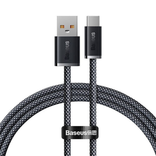 BASEUS Cable USB-A - Type-C, 1m, 100W, Dynamic (slate grey) - CALD000616