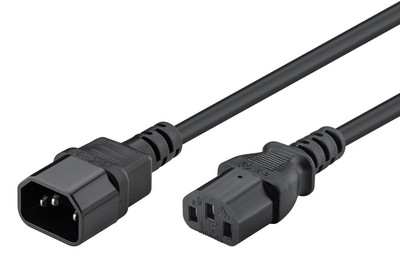 POWERTECH καλώδιο τροφοδοσίας ρεύματος προέκταση CAB-P025, 3x0.75mm², 3m