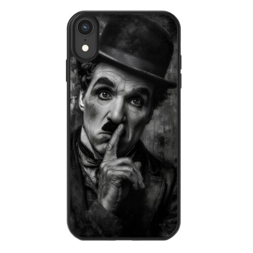 Θήκη Xiaomi για Όλα τα μοντέλα Θήκη Σιλικόνης Με Σχέδιο Chaplin (Κωδ:1048)