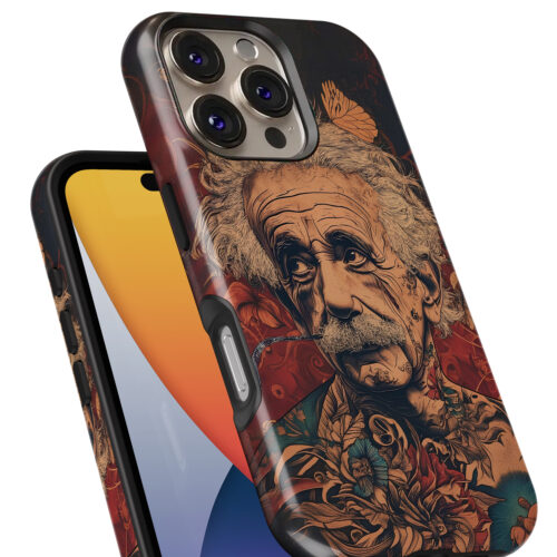 Θήκη Xiaomi για Όλα τα μοντέλα 3D Design Με Σχέδιο Einstein (Κωδ:1056)