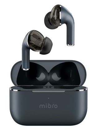 MIBRO earphones με θήκη φόρτισης M1, TWS, ENC, 25/350mAh, μπλε