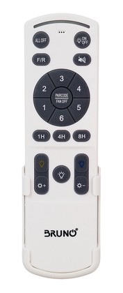 BRUNO ανταλλακτικό τηλεχειριστήριο για BRN-0225/BRN-0226/BRN-0227 ανεμιστήρα οροφής