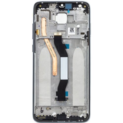 Xiaomi Redmi Note 8 Pro - LCD Display + Touch Unit + Front Cover Black OEM