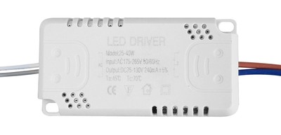 LED Driver SPHLL-DRIVER-015, 25-40W, 1.7x3.5x7cm