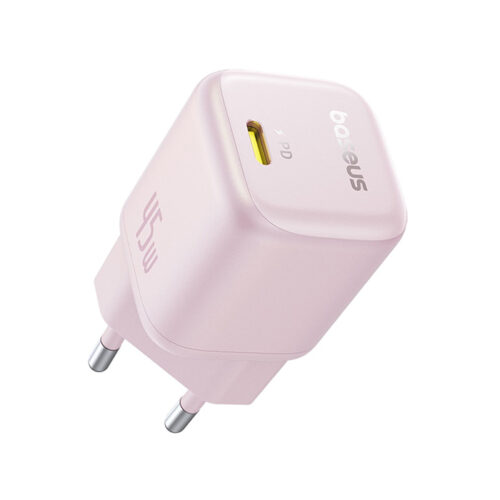BASEUS 220V 45W, USB-C, PicoGo GaN pink - P10176800413-00