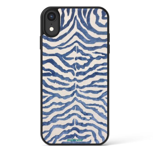Θήκη iPhone για Όλα τα μοντέλα Με Σχέδιο Zebra Blue Print (Κωδ:1037)