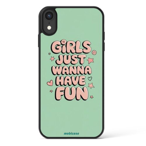Θήκη iPhone για Όλα τα μοντέλα Με Σχέδιο Girls Just Wanna Have Fun (Κωδ:1042)