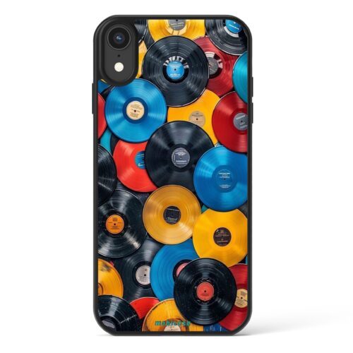 Θήκη iPhone για Όλα τα μοντέλα Με Σχέδιο Vinyl Records (Κωδ:1301)