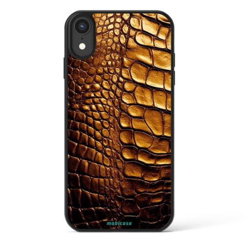 Θήκη iPhone για Όλα τα μοντέλα Με Σχέδιο Golden Crocodile (Κωδ:1304)
