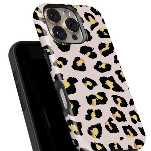 Θήκη Samsung για Όλα τα μοντέλα 3D Design Με Σχέδιο Leopard Gold Print (Κωδ:1074)