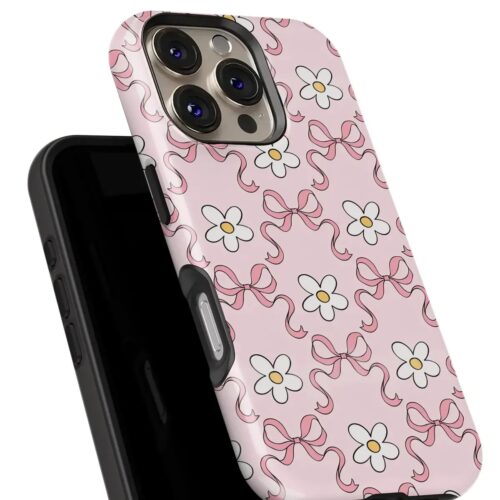 Θήκη Samsung για Όλα τα μοντέλα 3D Design Με Σχέδιο Cutie Flower Bow (Κωδ:1064)
