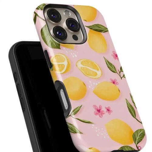 Θήκη Xiaomi για Όλα τα μοντέλα 3D Design Με Σχέδιο Lemons and Flowers (Κωδ:1066)