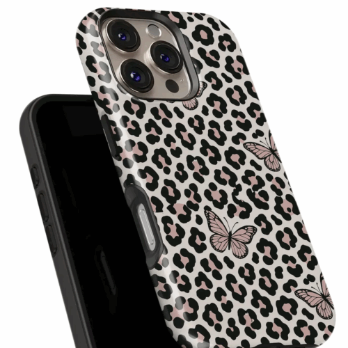 Θήκη Xiaomi για Όλα τα μοντέλα 3D Design Με Σχέδιο Leopard and Butterflies (Κωδ:1151)