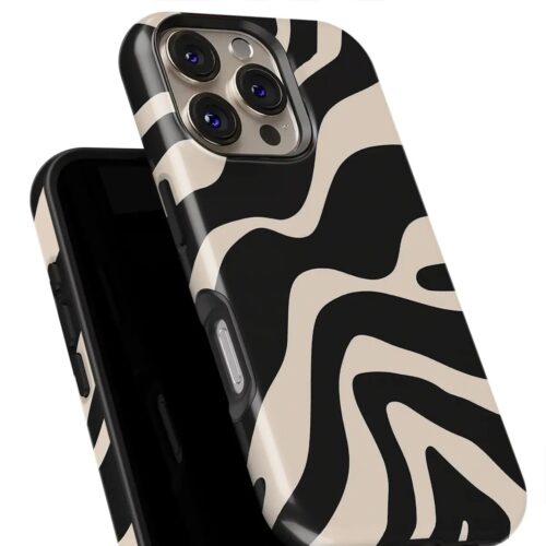 Θήκη Xiaomi για Όλα τα μοντέλα 3D Design Με Σχέδιο Zebra Wave (Κωδ:1157)