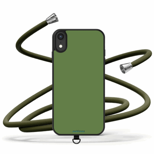 Θήκη Xiaomi για Όλα τα μοντέλα Θήκη με Κορδόνι λαιμού & Χρώμα Olive (Κωδ:2109)