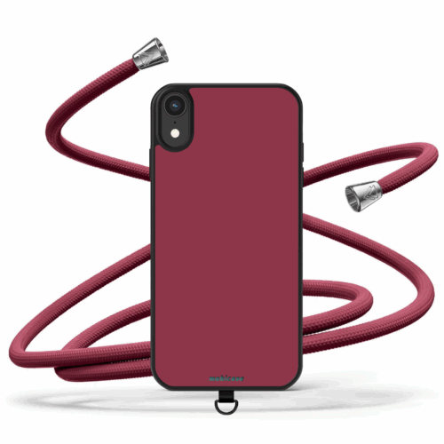 Θήκη Xiaomi για Όλα τα μοντέλα Θήκη με Κορδόνι λαιμού & Χρώμα Bordeaux (Κωδ:2118)