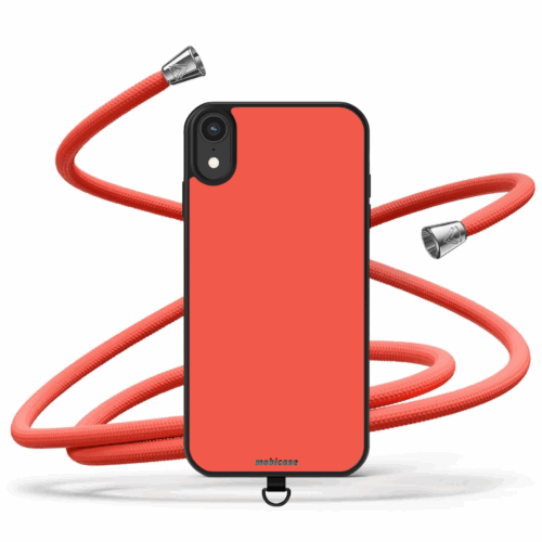 Θήκη Xiaomi για Όλα τα μοντέλα Θήκη με Κορδόνι λαιμού & Χρώμα Coral (Κωδ:2119)