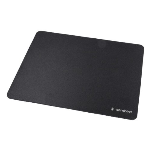 Mousepad 220 x 180 x 2 mm with non-slip rubber underside MP-S-BK black