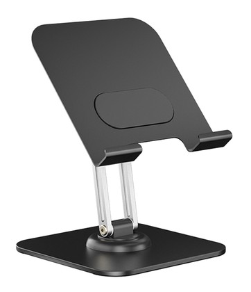 POWERTECH επιτραπέζια βάση για tablet PT-1494, foldable, μαύρη