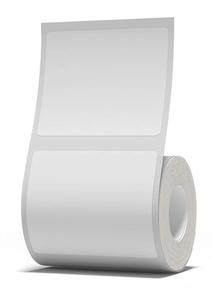 NIIMBOT ρολό θερμικών αυτοκόλλητων ετικετών T50X40-180-WH, 50x40mm, 180 ετικέτες, λευκό