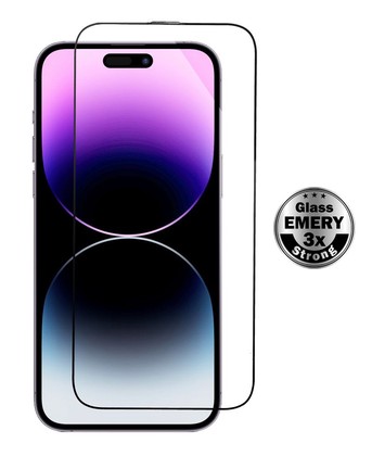 POWERTECH tempered glass Emery 5D TGC-0760 για iPhone 15 Pro Max, full glue