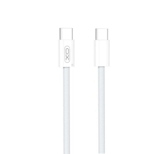XO Cable Type-C - Type-C, 1 m, 60W, Braided, NB-Q260A PD /white/