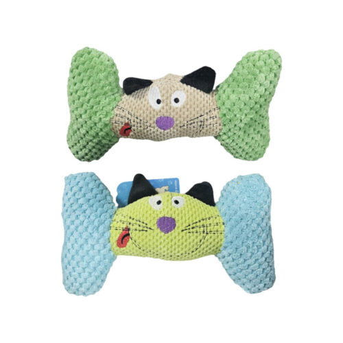 Λούτρινο Παιχνίδι Σκύλου Σχήμα Κόκκαλο 18cm - Plush Dog Toy Bone Shape