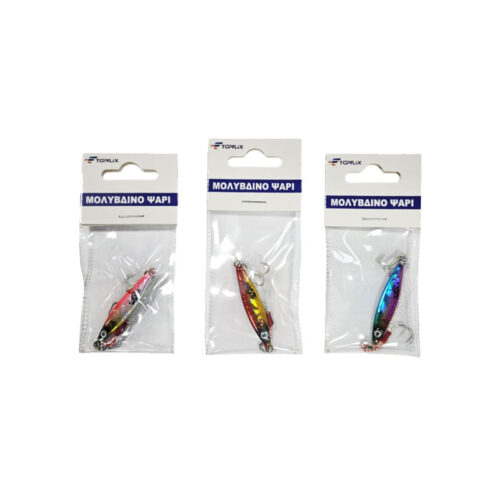 Topflix Μολυβένιο Ψάρι Τεχνητό Δόλωμα 5gr - Lead Fish Artificial Lure