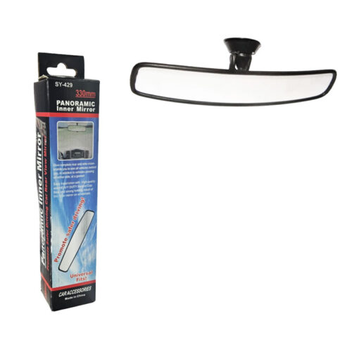 Πανοραμικός Εσωτερικός Καθρέφτης Αυτοκινήτου με Βεντούζα 33cm SY-429 - Panoramic Inner Car Mirror with Suction Mount 33cm