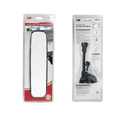3R Καθρέφτης Αυτοκινήτου με Βεντούζα και Ρυθμιζόμενη Γωνία 3R-348 - Adjustable Angle Car Rearview Mirror