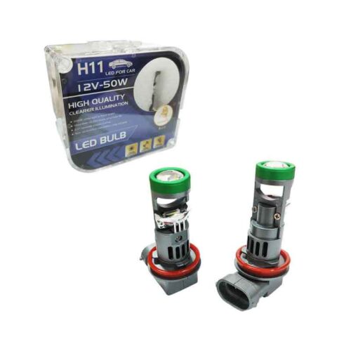 EJC Λάμπες Αυτοκινήτου LED H11 12V 50W - Car LED Bulbs H11 12V 50W