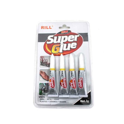 Rill Σετ Στιγμής Κόλλες 4 x 3g- Super Glue