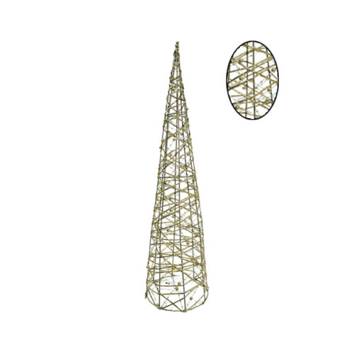 Διακοσμητικό Χριστουγεννιάτικο Δεντράκι Με Φωτάκια 81cm - Decorative Christmas Tree with Lights