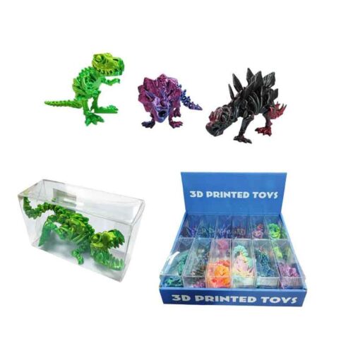 Πλαστικό Παιχνίδι Χειρός Δεινόσαυρος 3D - Printed Toy