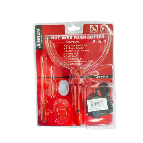 Junren Κόφτης Φελιζόλ με Καυτό Σύρμα 3 σε 1 - Hot Wire Foam Cutter