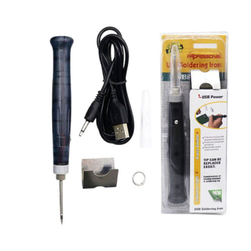 Κολλητήρι USB με Ανταλλακτική Μύτη και Αξεσουάρ – USB Soldering Iron