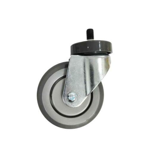Ρόδα Επίπλου με Βίδα και Μεταλλικό Στήριγμα - Furniture Caster Wheel with Screw and Metal Bracket