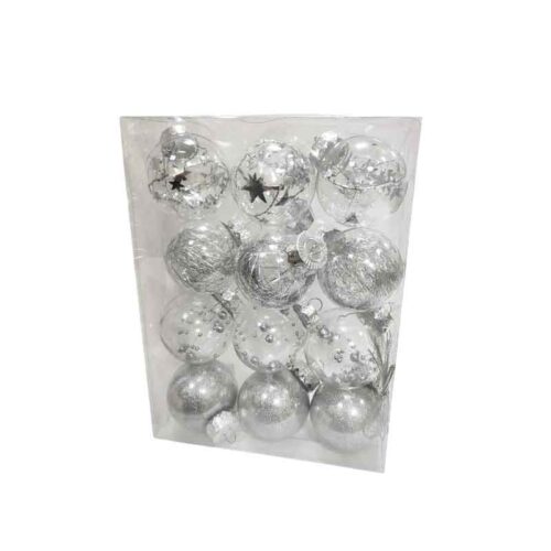 Σετ Χριστουγεννιάτικες Μπάλες 12τμχ 5.5cm - Christmas decoration balls