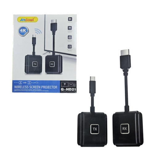 Andowl Ασύρματος Προβολέας Οθόνης 4K Q-HD21 - Wireless Screen Projector