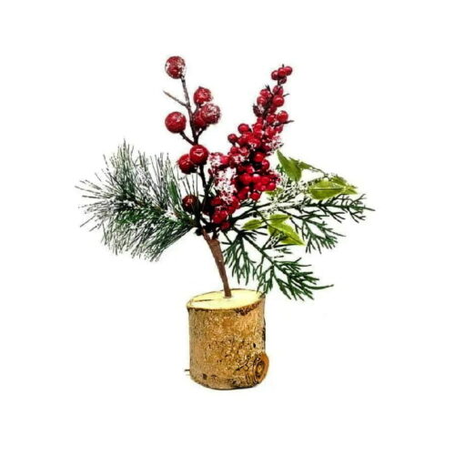 Χριστουγεννιάτικο διακοσμητικό δεντράκι 22cm - Christmas tree deco