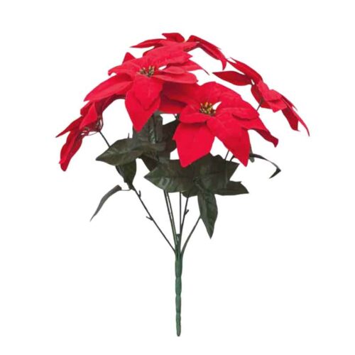 Χριστουγεννιάτικο Λουλούδι Αλεξανδρινό 51cm – Christmas Poinsettia Flower
