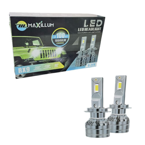 Λάμπες Αυτοκινήτου LED Canbus RX9 10000LM 9-36V H8 - LED Headlight Bulbs